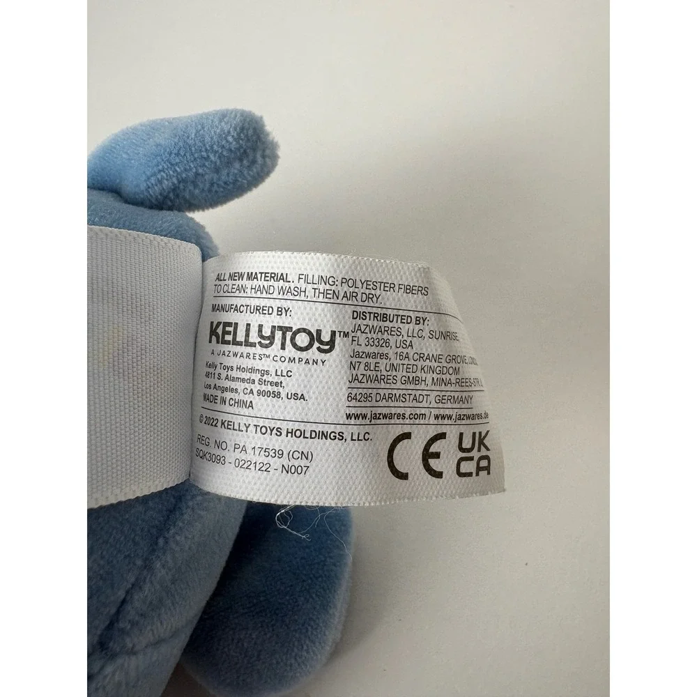 Squishmallows Maeve the‎ Manatee Keychain Blue Stuffed Animal Toy Clip